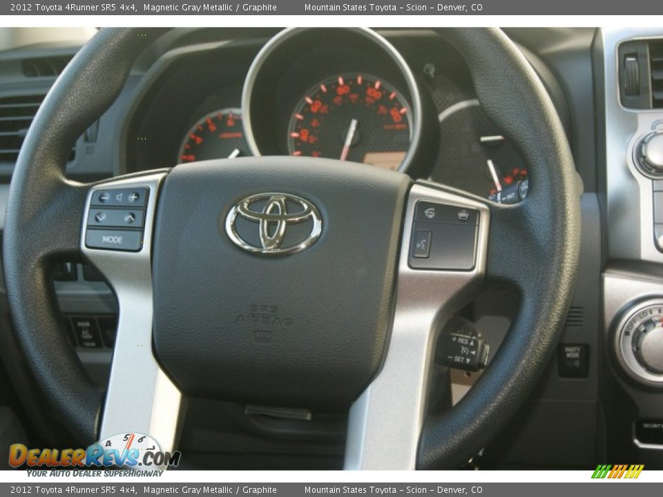 2012 Toyota 4Runner SR5 4x4 Magnetic Gray Metallic / Graphite Photo #13