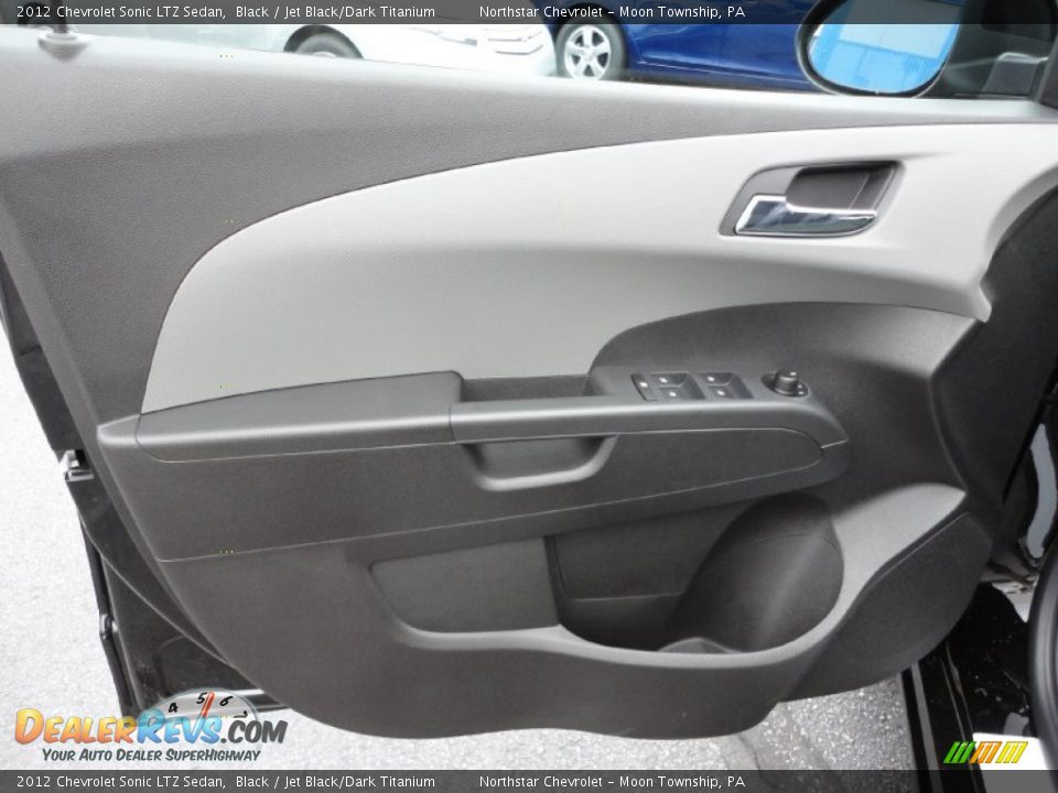 Door Panel of 2012 Chevrolet Sonic LTZ Sedan Photo #14