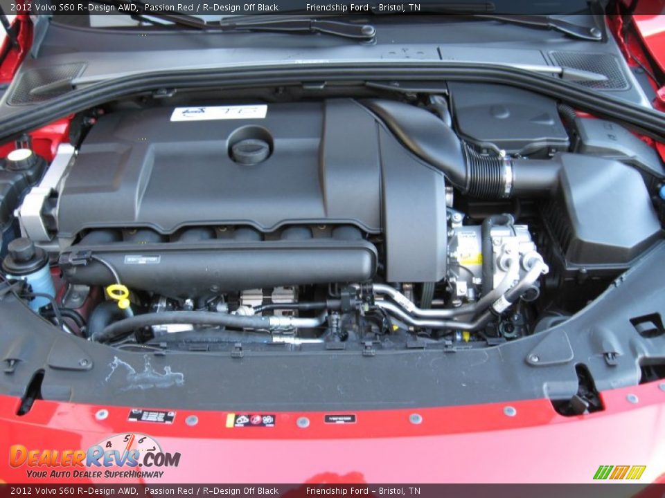 2012 Volvo S60 R-Design AWD 3.0 Liter Turbocharged DOHC 24-Valve VVT Inline 6 Cylinder Engine Photo #9