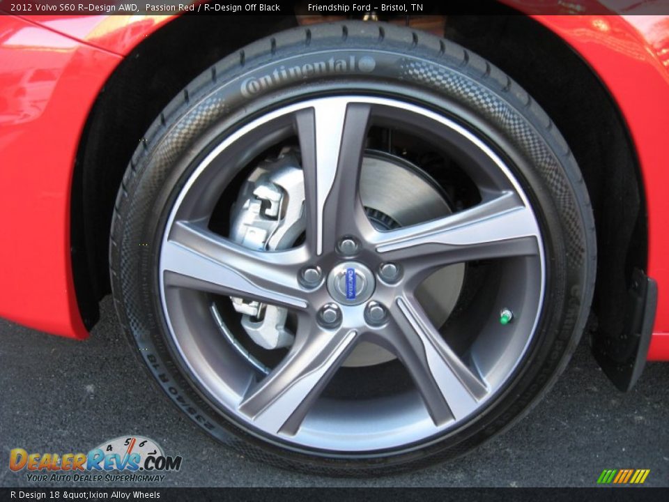 R Design 18 "Ixion Alloy Wheels - 2012 Volvo S60