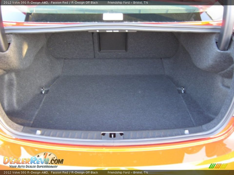 2012 Volvo S60 R-Design AWD Trunk Photo #11