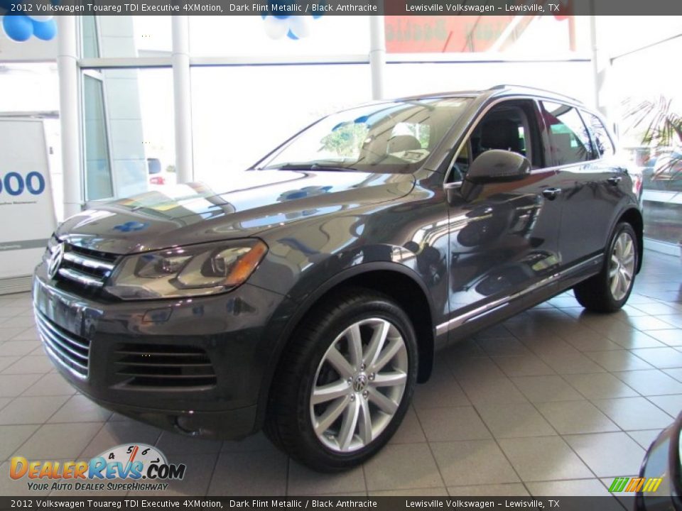 2012 Volkswagen Touareg TDI Executive 4XMotion Dark Flint Metallic / Black Anthracite Photo #1