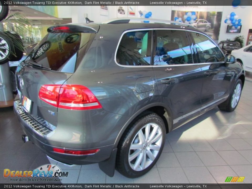 2012 Volkswagen Touareg TDI Executive 4XMotion Dark Flint Metallic / Black Anthracite Photo #2