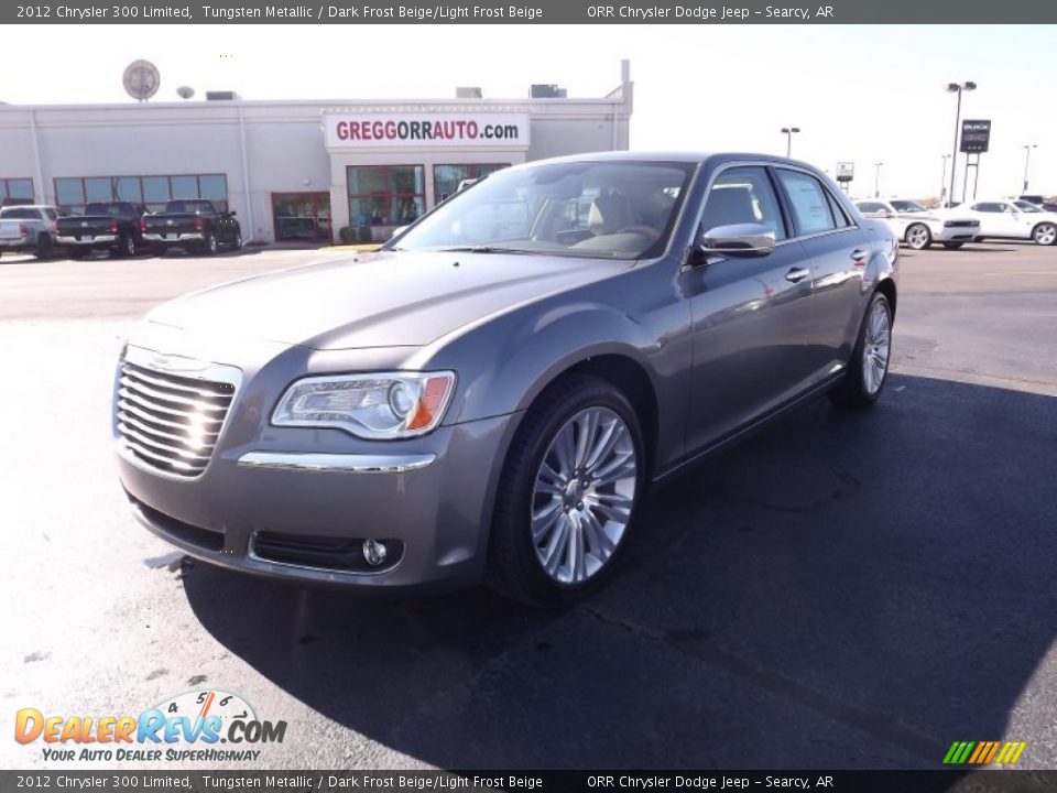 2012 Chrysler 300 Limited Tungsten Metallic / Dark Frost Beige/Light Frost Beige Photo #1