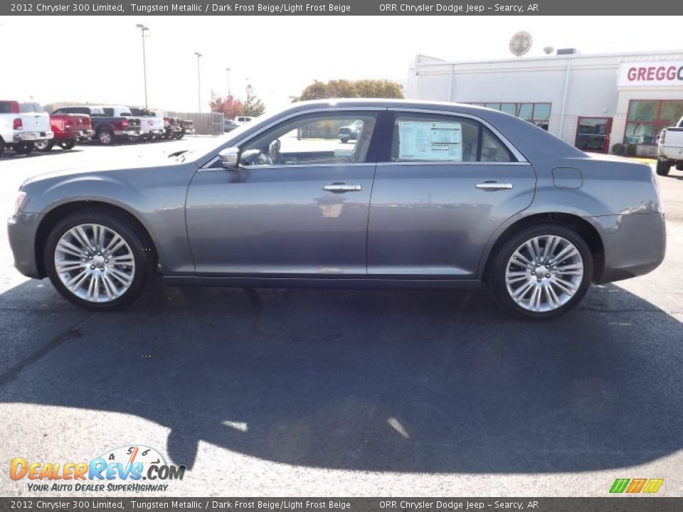 2012 Chrysler 300 Limited Tungsten Metallic / Dark Frost Beige/Light Frost Beige Photo #8