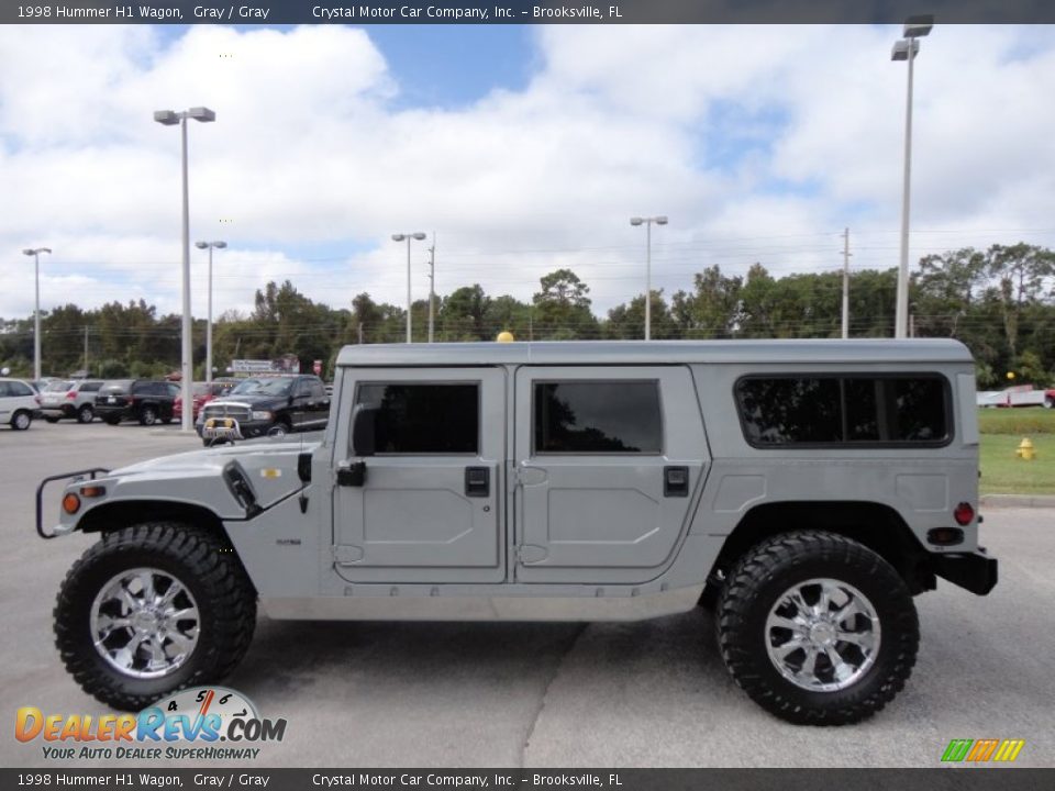 Gray 1998 Hummer H1 Wagon Photo #2