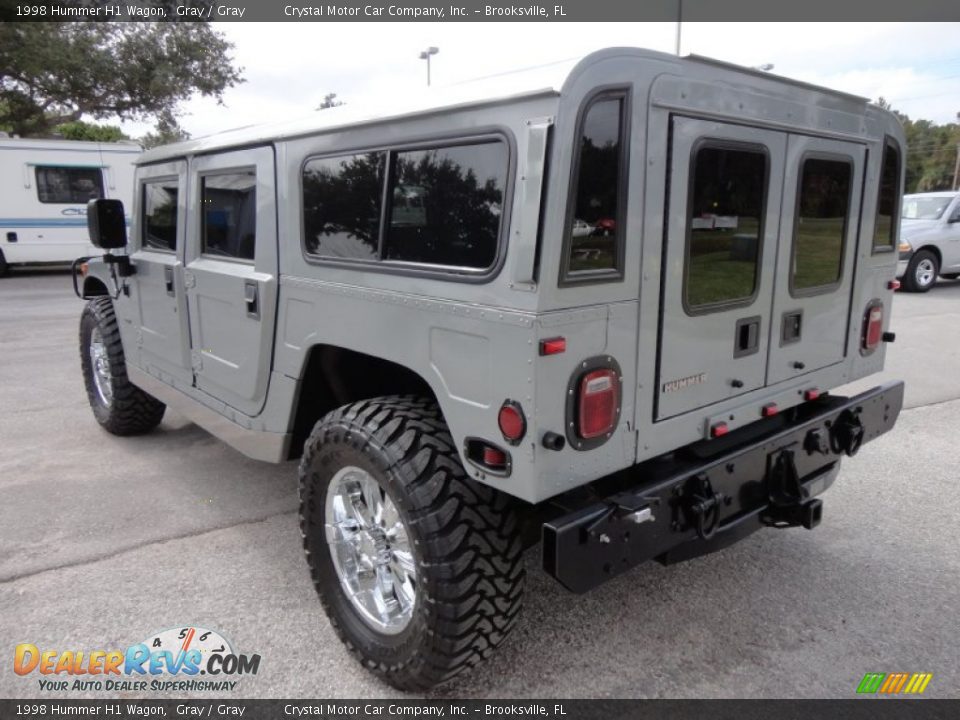 Gray 1998 Hummer H1 Wagon Photo #3