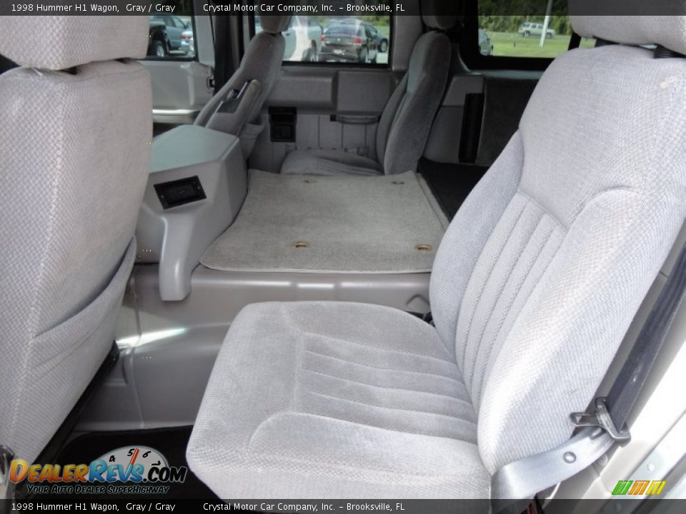 Gray Interior - 1998 Hummer H1 Wagon Photo #5