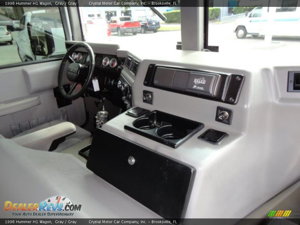 Dashboard of 1998 Hummer H1 Wagon Photo #12