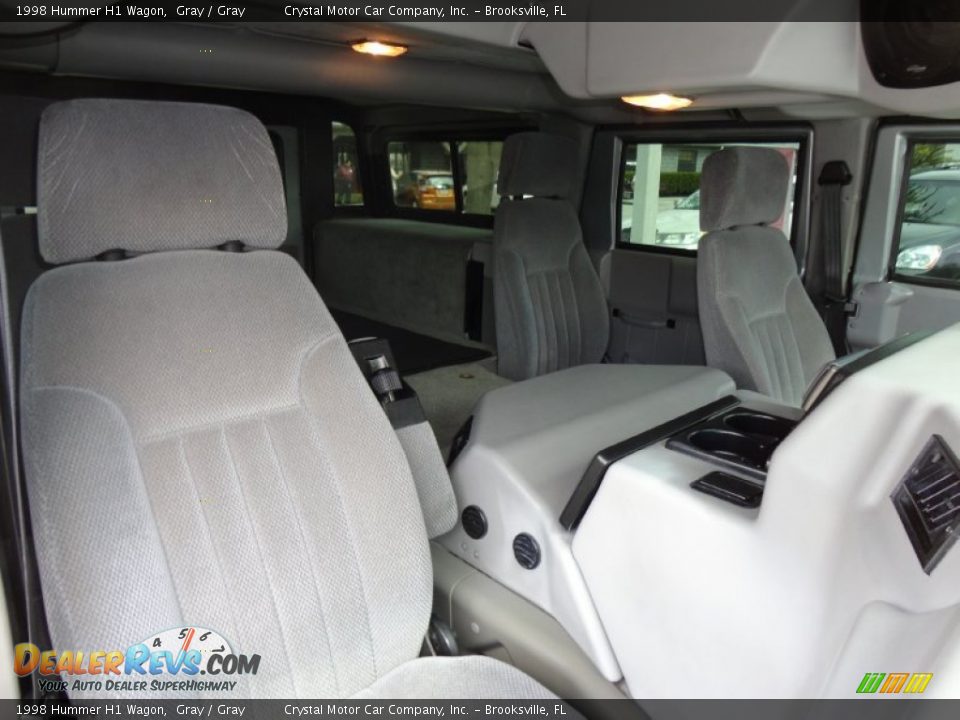 Gray Interior - 1998 Hummer H1 Wagon Photo #13