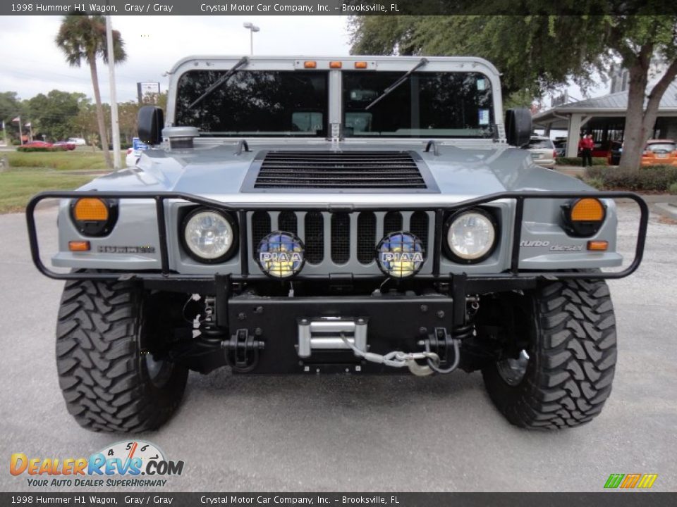 Gray 1998 Hummer H1 Wagon Photo #14