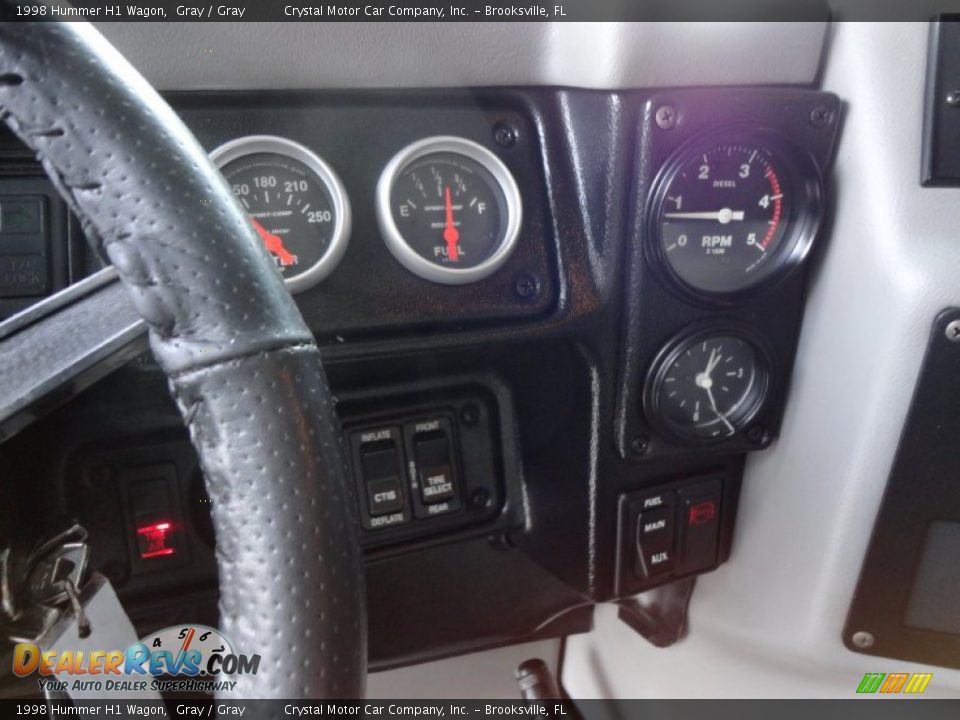 1998 Hummer H1 Wagon Gauges Photo #22