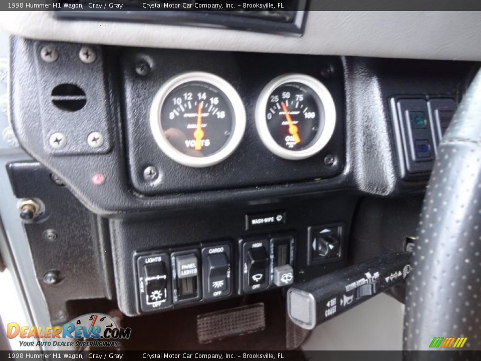 1998 Hummer H1 Wagon Gauges Photo #23