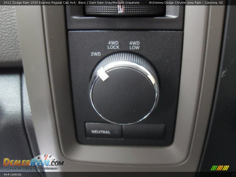 4x4 controls - 2012 Dodge Ram 1500