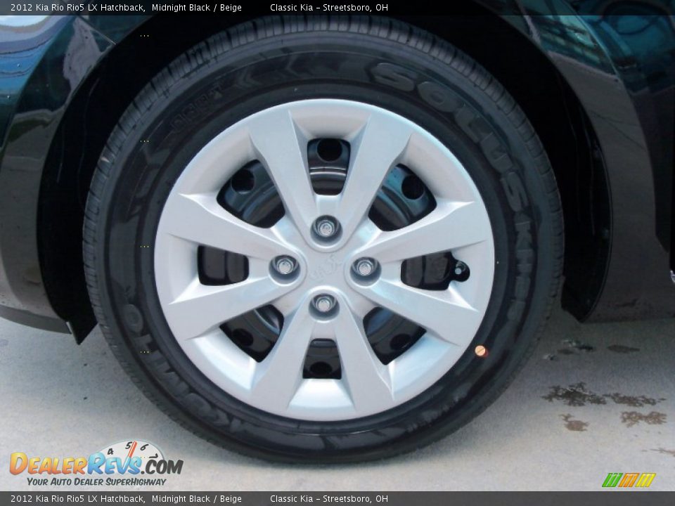 2012 Kia Rio Rio5 LX Hatchback Wheel Photo #8