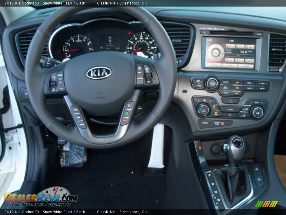 Dashboard of 2012 Kia Optima SX Photo #9