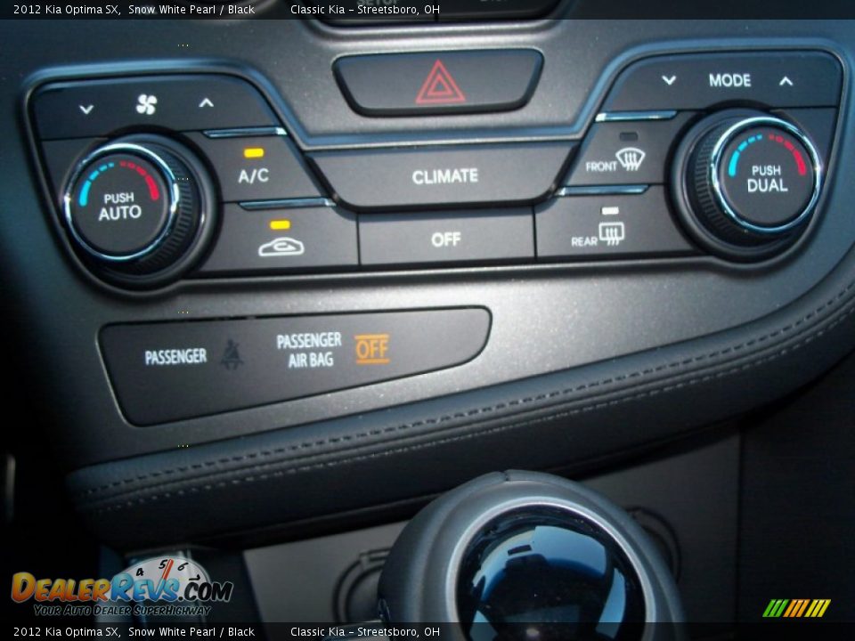 Controls of 2012 Kia Optima SX Photo #14