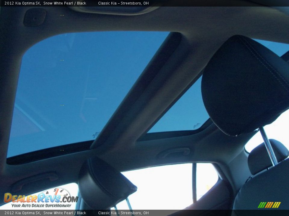 Sunroof of 2012 Kia Optima SX Photo #16