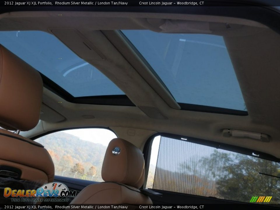 Sunroof of 2012 Jaguar XJ XJL Portfolio Photo #12