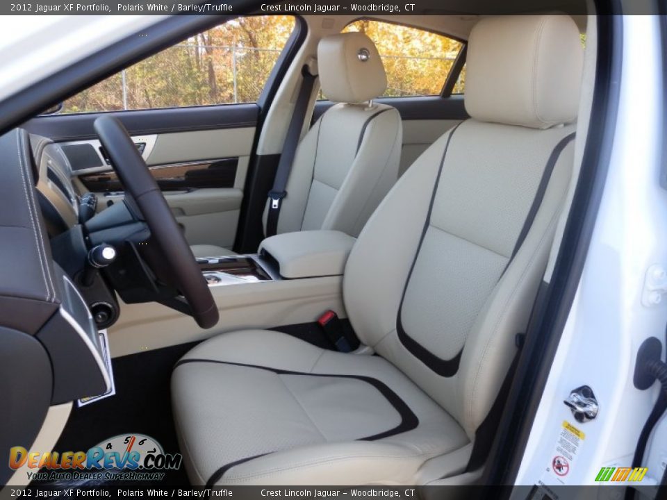 Barley/Truffle Interior - 2012 Jaguar XF Portfolio Photo #9