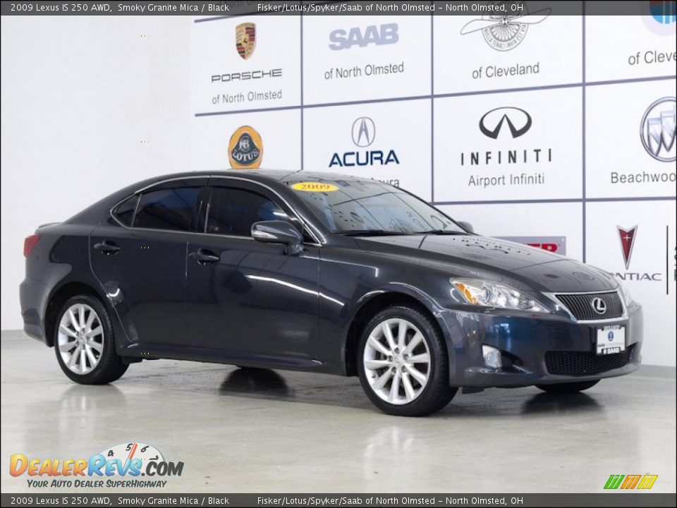 2009 Lexus IS 250 AWD Smoky Granite Mica / Black Photo #1