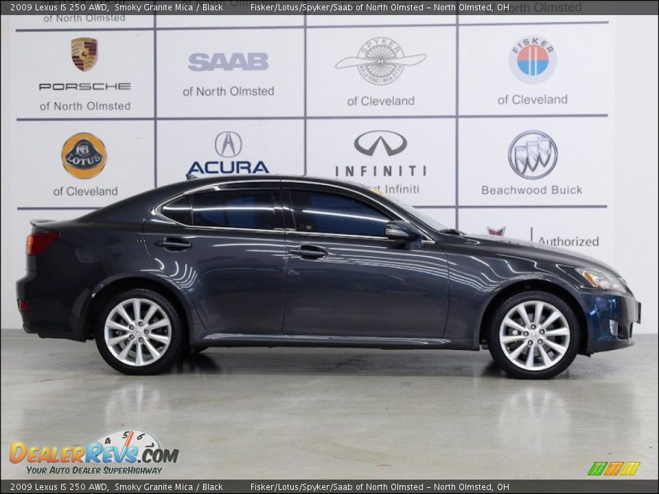 2009 Lexus IS 250 AWD Smoky Granite Mica / Black Photo #2