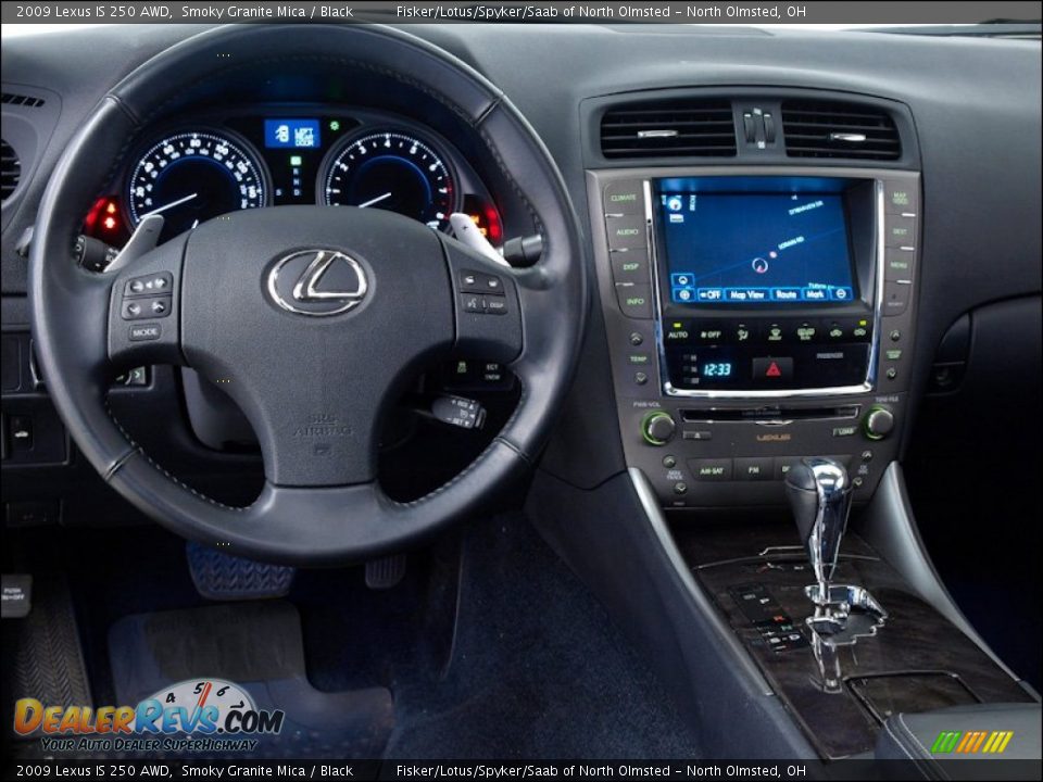 2009 Lexus IS 250 AWD Smoky Granite Mica / Black Photo #11