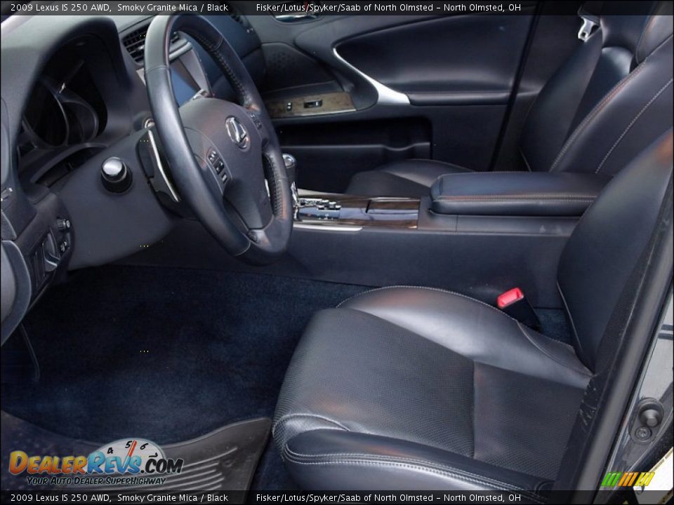 2009 Lexus IS 250 AWD Smoky Granite Mica / Black Photo #17
