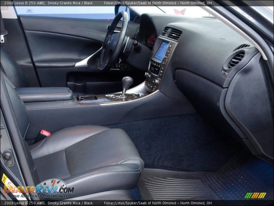 2009 Lexus IS 250 AWD Smoky Granite Mica / Black Photo #19