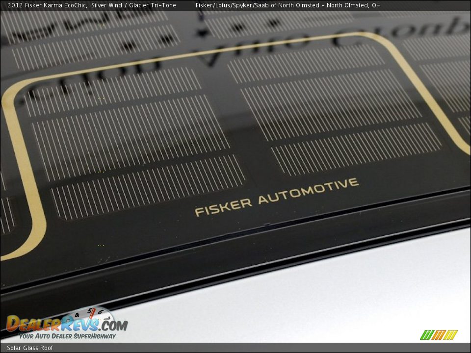 Solar Glass Roof - 2012 Fisker Karma