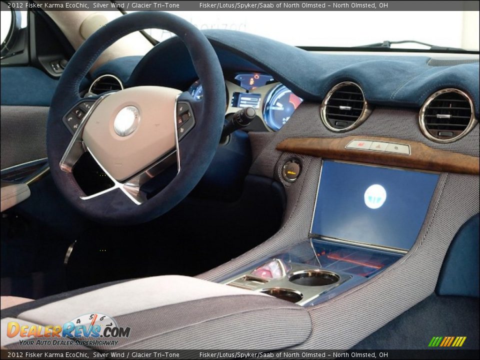Dashboard of 2012 Fisker Karma EcoChic Photo #11