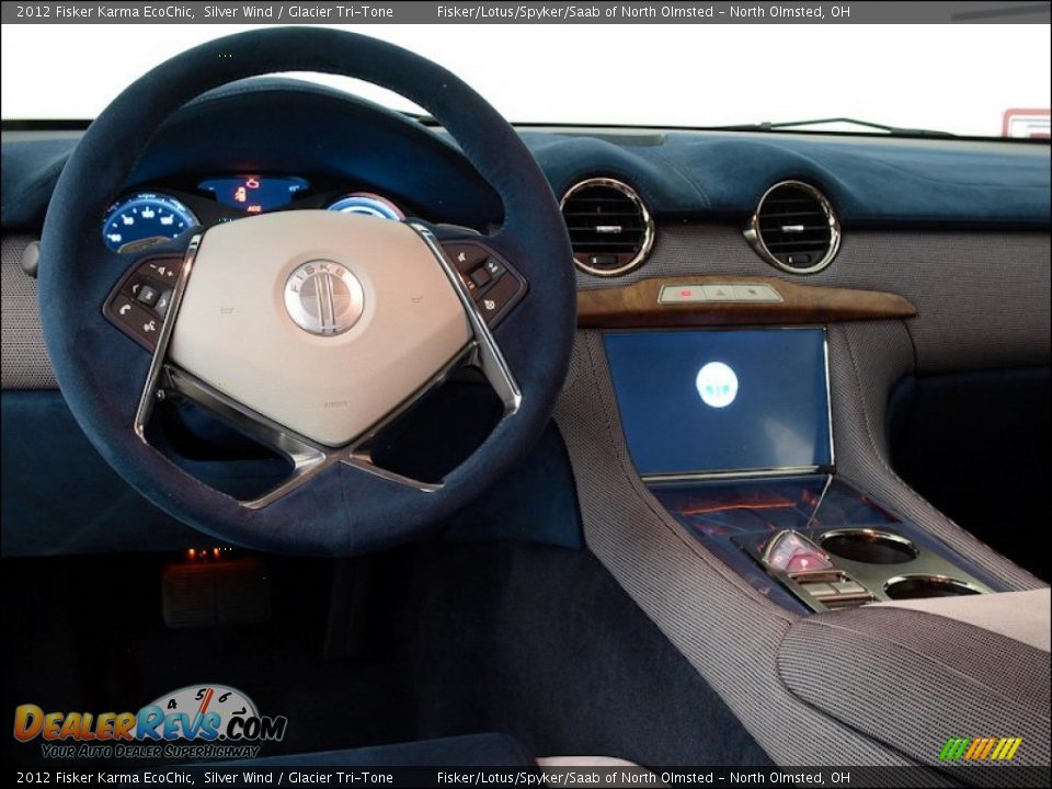 Dashboard of 2012 Fisker Karma EcoChic Photo #14