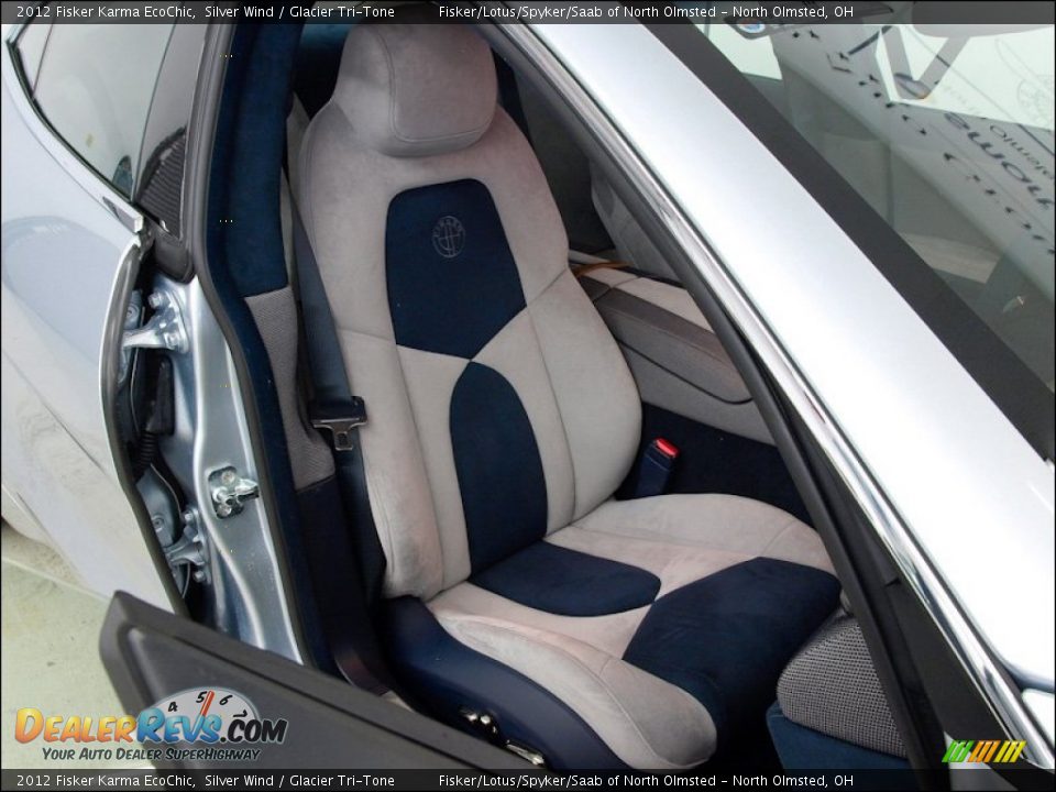 Glacier Tri-Tone Interior - 2012 Fisker Karma EcoChic Photo #19
