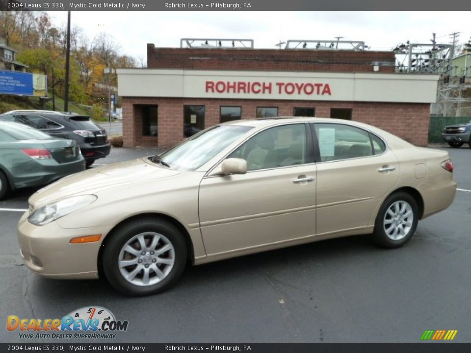 2004 Lexus ES 330 Mystic Gold Metallic / Ivory Photo #1