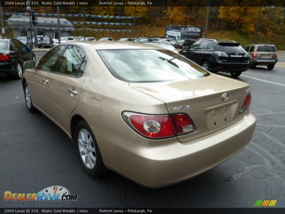 2004 Lexus ES 330 Mystic Gold Metallic / Ivory Photo #3