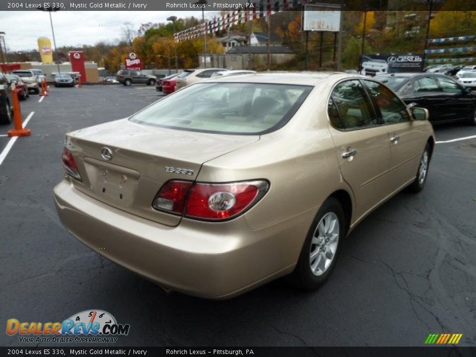 2004 Lexus ES 330 Mystic Gold Metallic / Ivory Photo #5