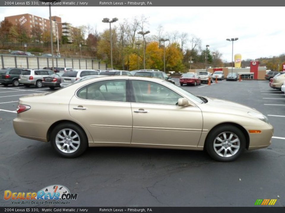 2004 Lexus ES 330 Mystic Gold Metallic / Ivory Photo #6