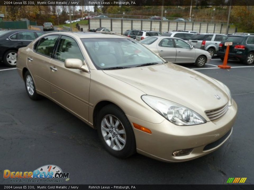 2004 Lexus ES 330 Mystic Gold Metallic / Ivory Photo #7