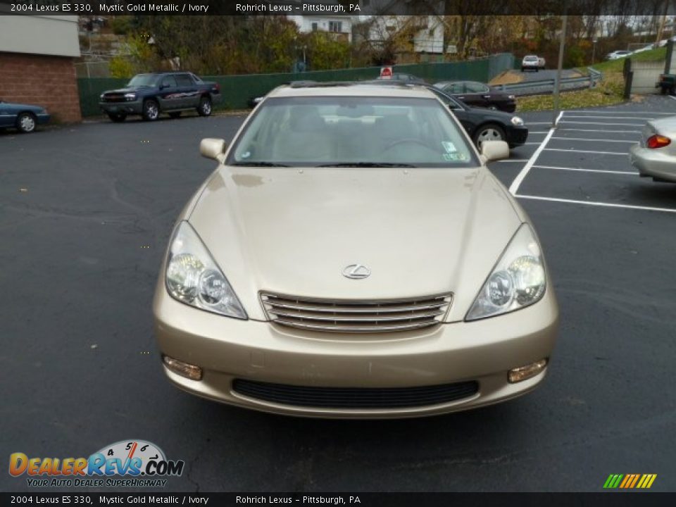 2004 Lexus ES 330 Mystic Gold Metallic / Ivory Photo #8