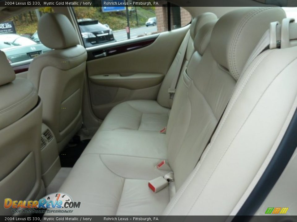 2004 Lexus ES 330 Mystic Gold Metallic / Ivory Photo #11