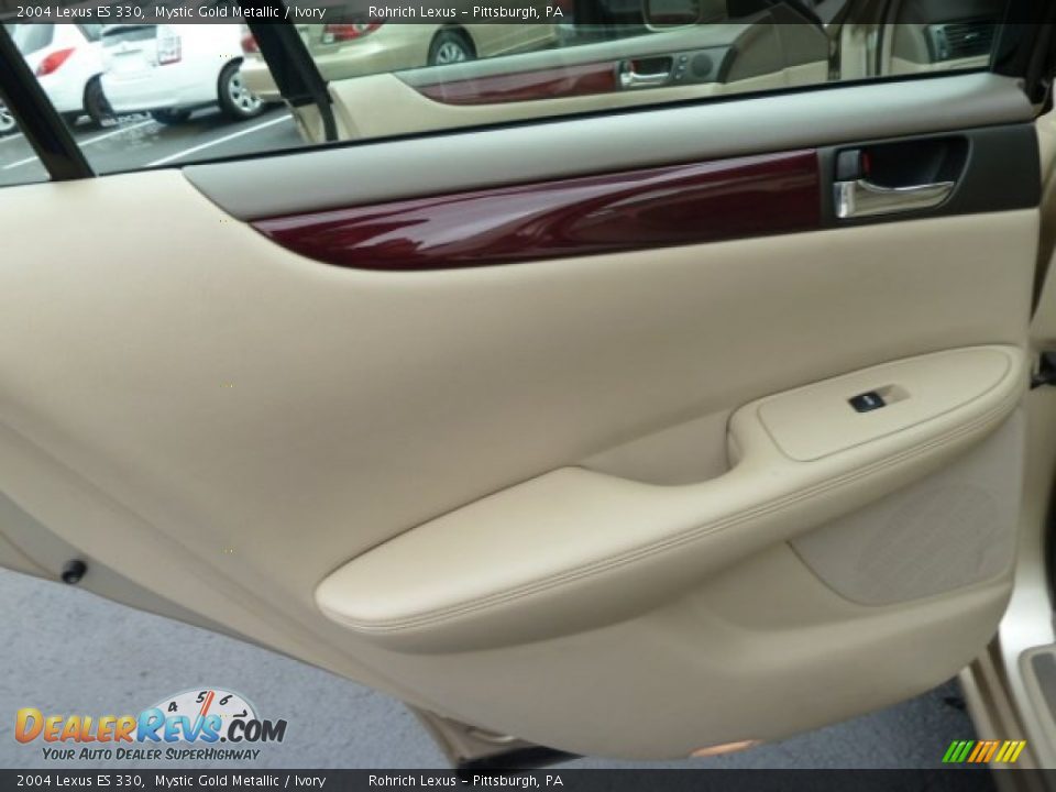 2004 Lexus ES 330 Mystic Gold Metallic / Ivory Photo #13