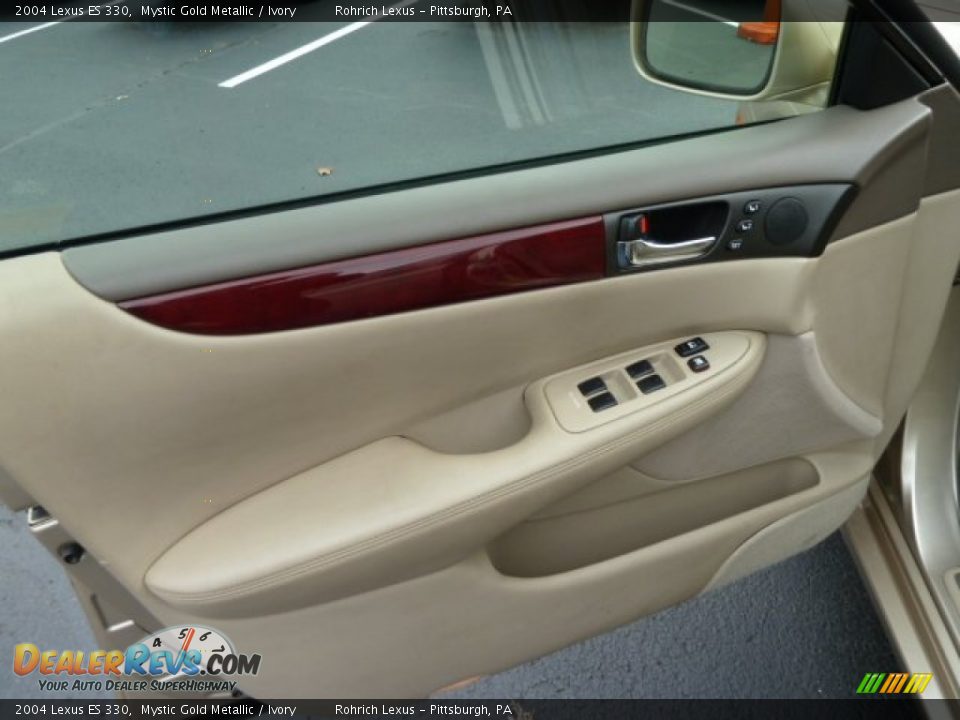 2004 Lexus ES 330 Mystic Gold Metallic / Ivory Photo #14