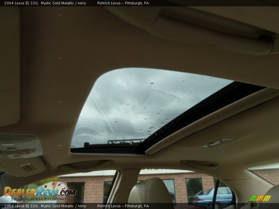 2004 Lexus ES 330 Mystic Gold Metallic / Ivory Photo #16