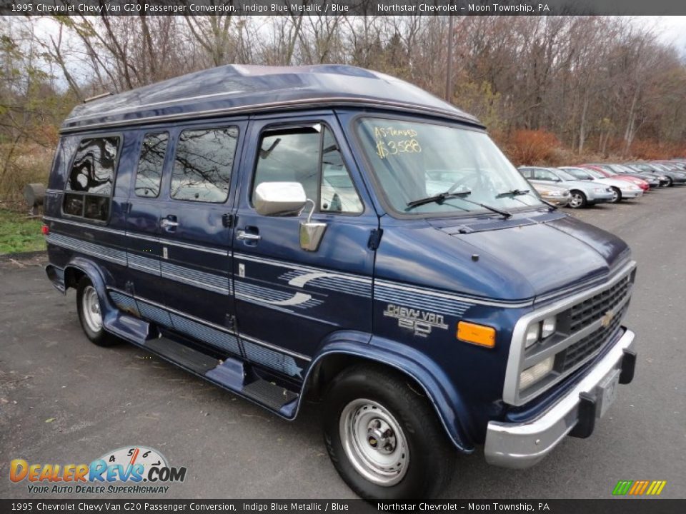 Front 3/4 View of 1995 Chevrolet Chevy Van G20 Passenger Conversion Photo #1