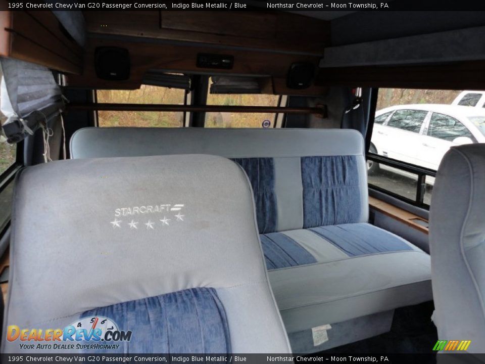 Blue Interior - 1995 Chevrolet Chevy Van G20 Passenger Conversion Photo #12