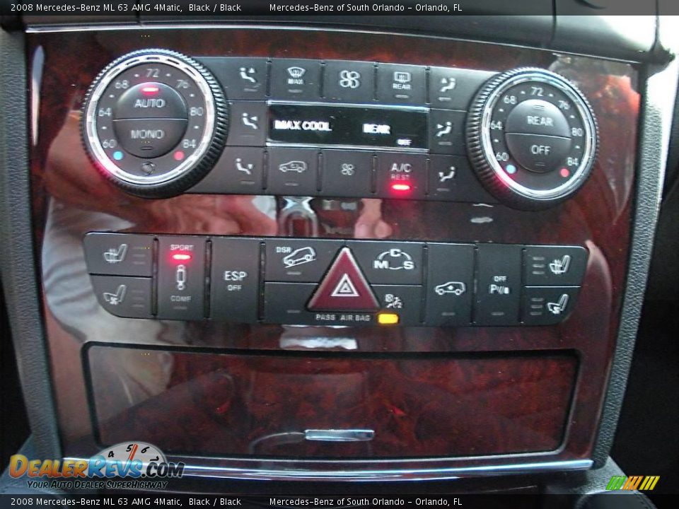 2008 Mercedes-Benz ML 63 AMG 4Matic Black / Black Photo #23