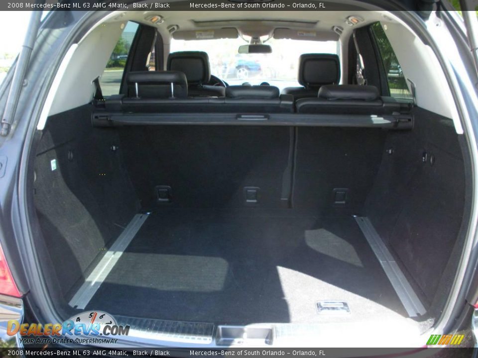 2008 Mercedes-Benz ML 63 AMG 4Matic Black / Black Photo #24