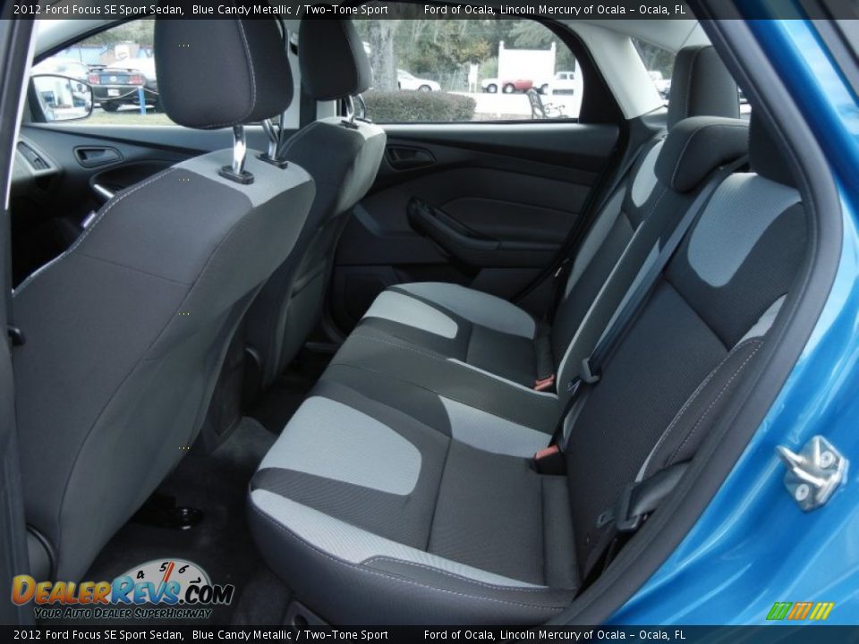 2012 Ford Focus SE Sport Sedan Blue Candy Metallic / Two-Tone Sport Photo #6