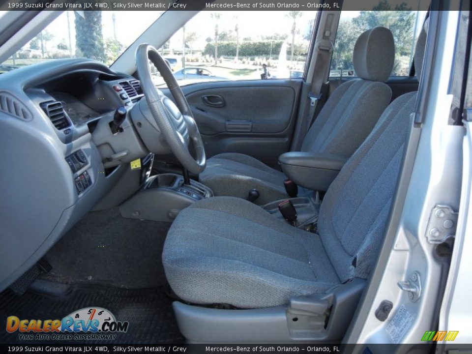 Grey Interior - 1999 Suzuki Grand Vitara JLX 4WD Photo #10