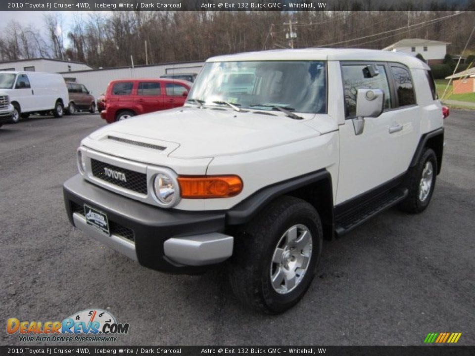 2010 Toyota FJ Cruiser 4WD Iceberg White / Dark Charcoal Photo #3